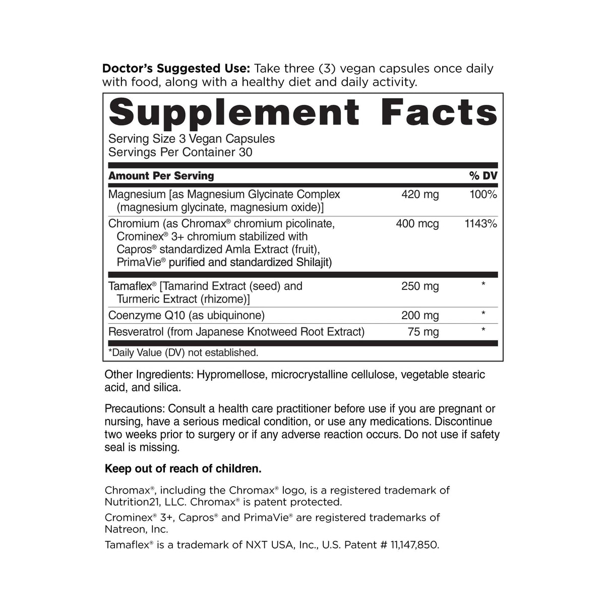 DOCTORS' PREFERRED Daily5 multivitamines 90 capsules végétales emballage