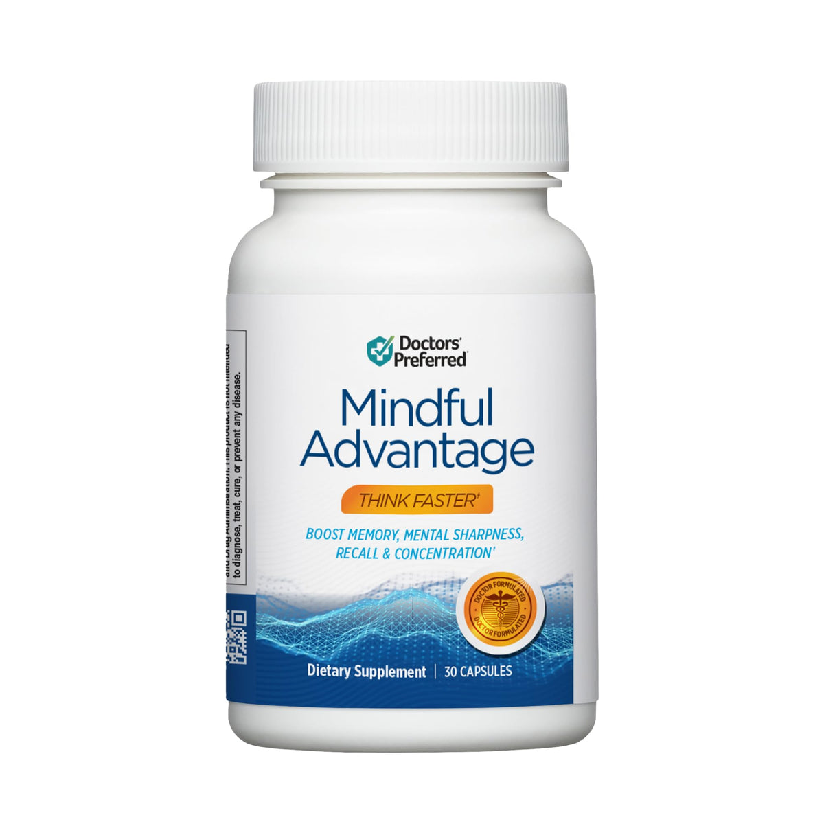 DOCTORS' PREFERRED Mindful Advantage compléments alimentaires 30ct, vue de devant