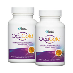 DOCTORS' PREFERRED OcuGold 60 capsules végétales vue de face