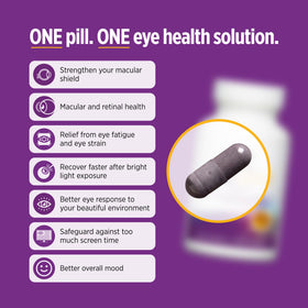 DOCTORS' PREFERRED OcuGold capsules avec ingrédients clés