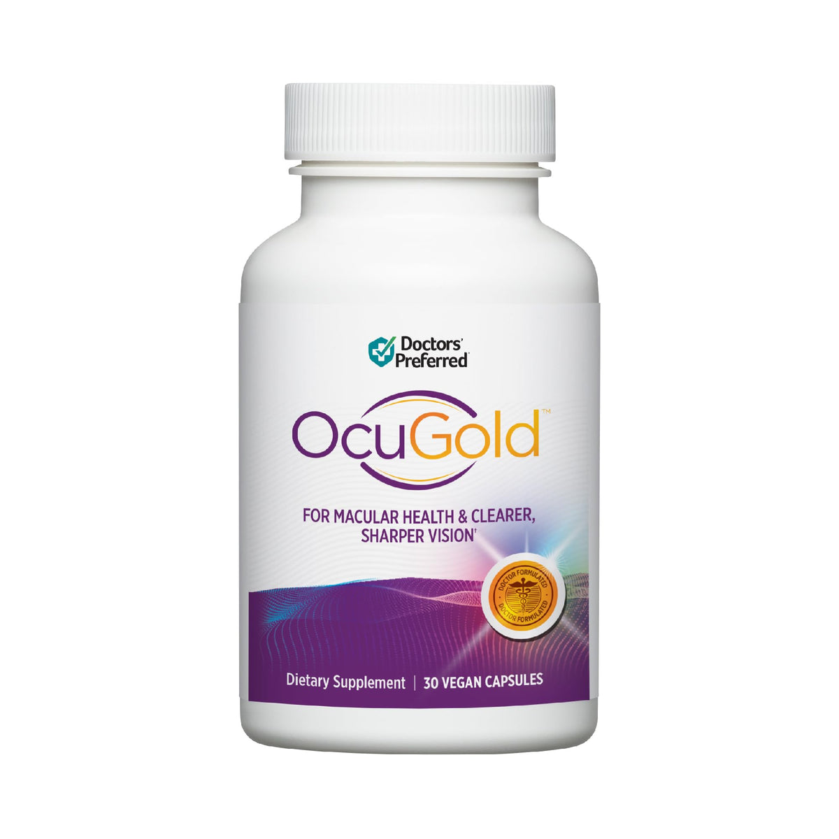 DOCTORS' PREFERRED OcuGold Vitamines pour les Yeux, boîte avant