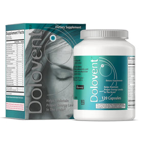 Dolovent Vitamine B2, Magnésium et CoQ10 120 capsules vue de face