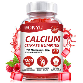 DONYU Calcium Citrate Gummies 1200mg boîte vue avant