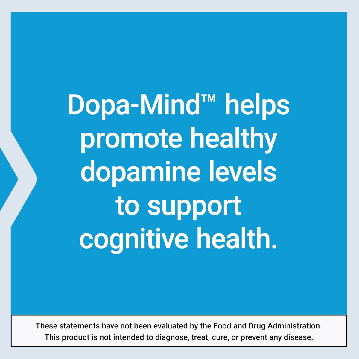Dopa-Mind de Life Extension - vue arrière de l'emballage