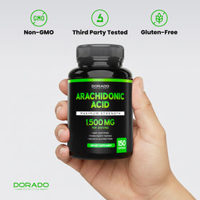 DORADO NUTRITION Acide Arachidonique 1500mg avec d'autres suppléments