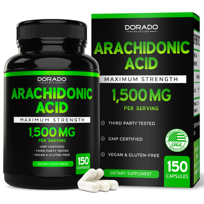 DORADO NUTRITION Acide Arachidonique 1500mg boîte avant