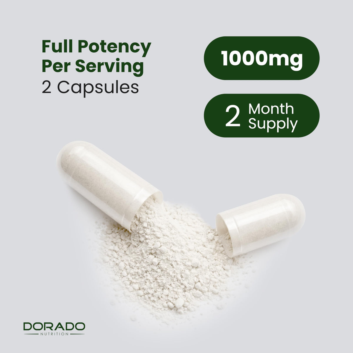 DORADO NUTRITION Colostrum sur fond blanc