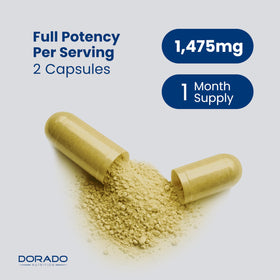 DORADO NUTRITION Complément Alimentaire 14 en 1 60 Capsules dans un environnement naturel