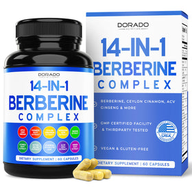DORADO NUTRITION Complément Alimentaire 14 en 1 60 Capsules vue de face