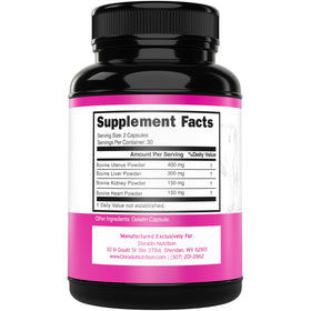 DORADO NUTRITION Complément Alimentaire Femmes capsules ouvertes