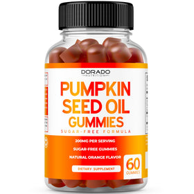 DORADO NUTRITION Gummies Huile de Graines de Citrouille 4000mg, vue de face