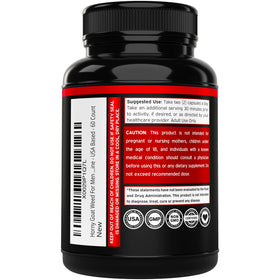 DORADO NUTRITION Horny Goat Weed 1590mg avec gélules