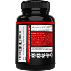 Dorado Nutrition Horny Goat Weed 1590mg - capsules sur une table