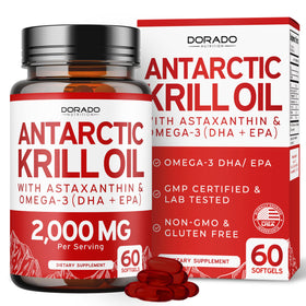 DORADO NUTRITION Huile de Krill Antartique 2000mg gélules avant