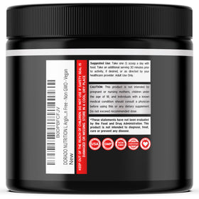 DORADO NUTRITION L-Arginine L-Citrulline 3g en poudre dans un verre