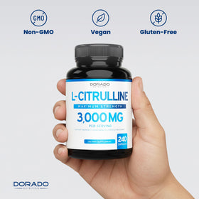 DORADO NUTRITION L-Citrulline 3000mg flacon de côté