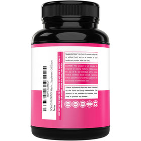 DORADO NUTRITION Myo-Inositol 240 capsules étiquette