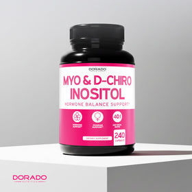 DORADO NUTRITION Myo-Inositol capsules avec verre d'eau