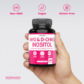 DORADO NUTRITION Myo-Inositol capsules sur table