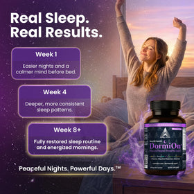DormiOn AsPray Pharma capsules sur fond blanc