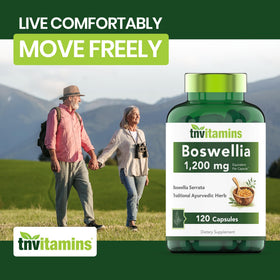 Dosage d'une capsule d'extrait de Boswellia tnvitamins