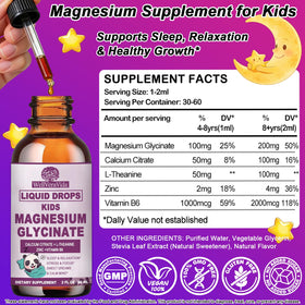 Dosage de 1 ml de magnésium glycinate liquide dans une cuillère