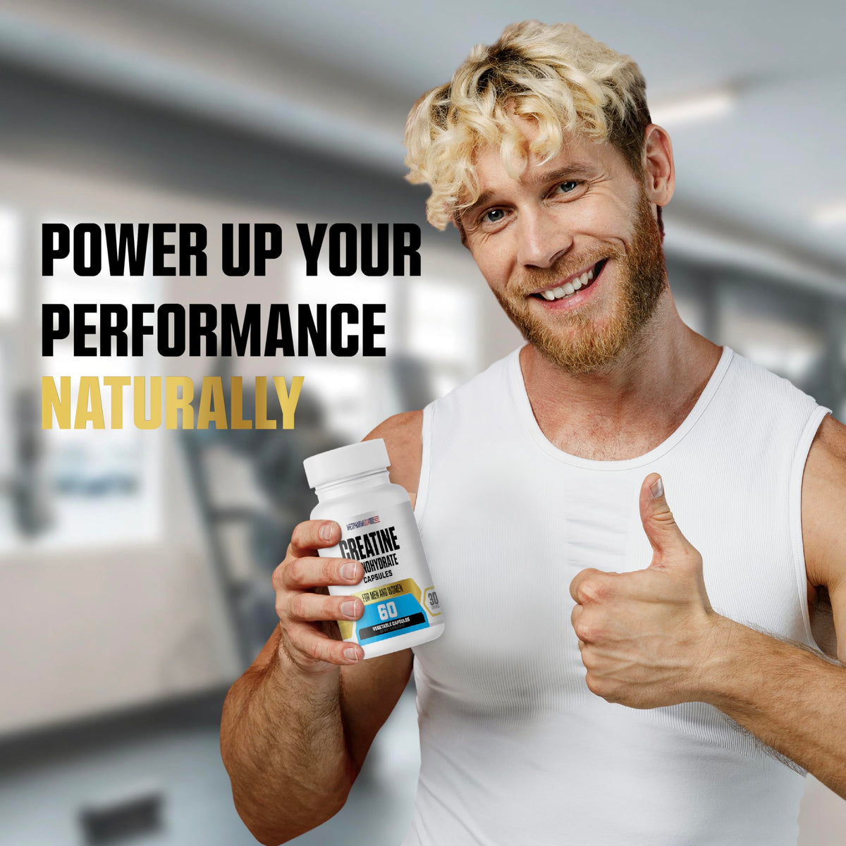 Dosage de 1000 mg par portion des capsules de créatine