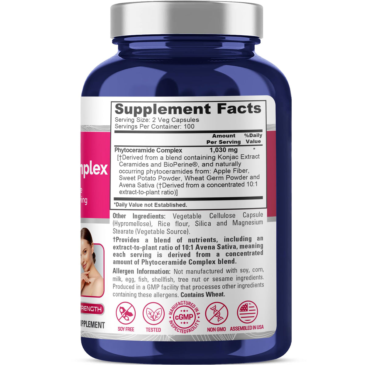 Dosage de 1030mg par capsule NusaPure
