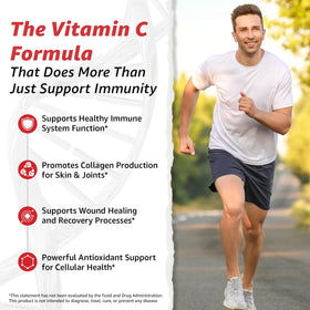 Dosage de 10X Health Vitamine C 1000mg sur une cuillère