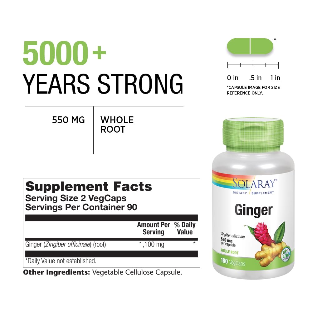 Dosage de 1100 mg par portion des capsules SOLARAY