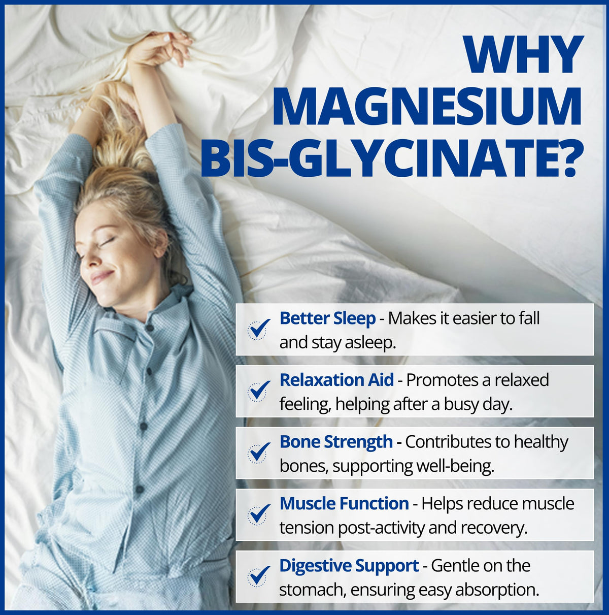 Dosage de 200mg par capsule de CanPrev Magnésium Glycinate