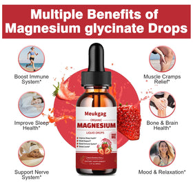 Dosage de 2ml de Meukgag Magnésium Glycinate Liquide