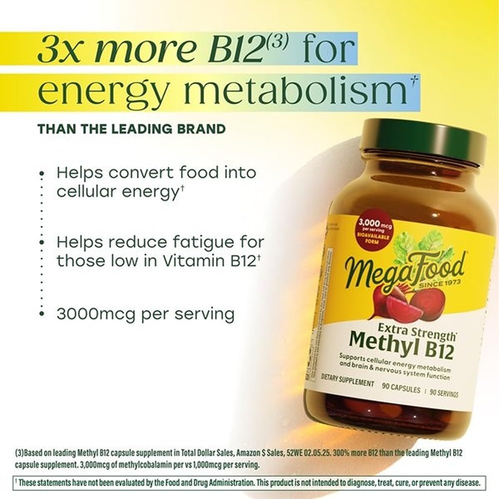 Dosage de 3000mcg de Vitamine B12 Methyl Extra Forte