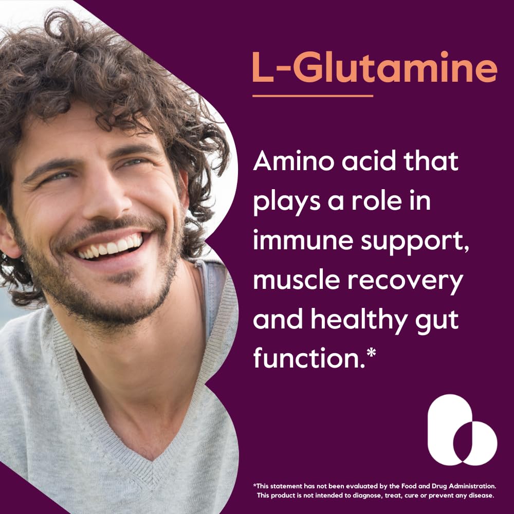 Dosage de BESTVITE L-Glutamine 500mg sur une cuillère