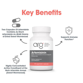 Dosage de l'Extrait d'Artemisia 200 mg sur une cuillère