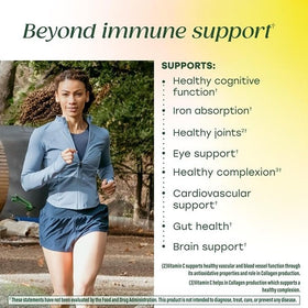 Dosage de MegaFood Vitamine C Liposomale avec deux capsules