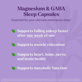 Dosage de Natrol Sommeil & Récupération 100mg Magnésium Glycinate