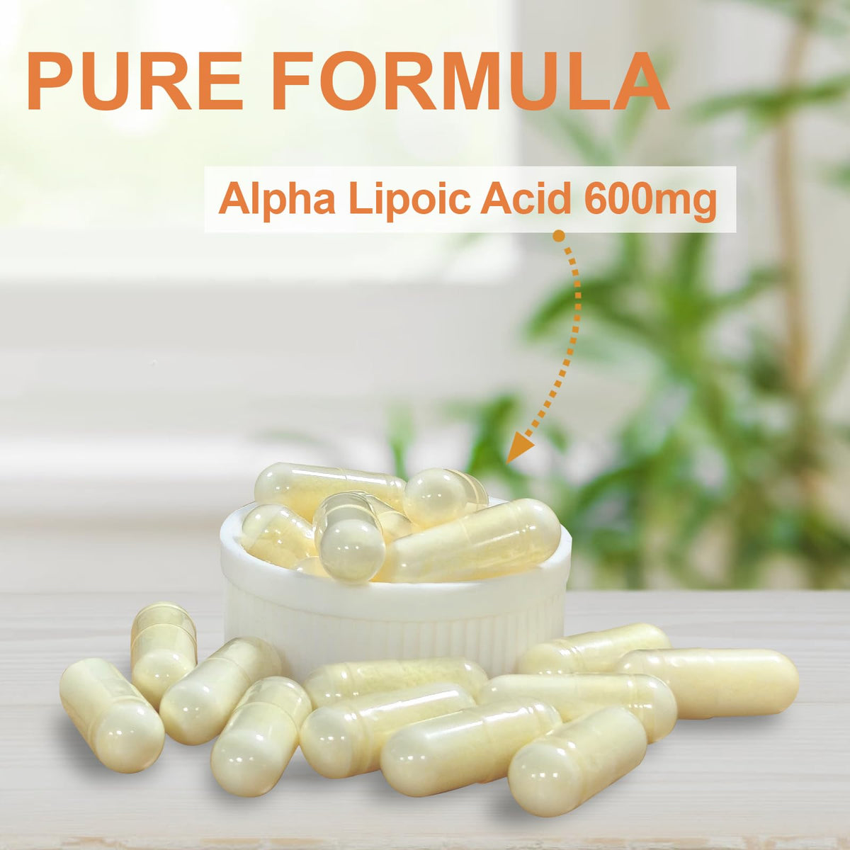 Dosage de Novafun Acide Alpha Lipoïque 600mg par capsule