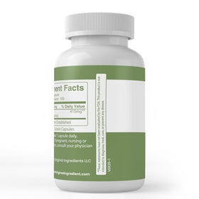 Dosage des capsules de Melon Amer PURE ORIGINAL INGREDIENTS