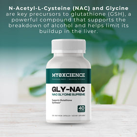 Dosage des capsules MYOXCIENCE NAC avec 1,6 g de N-Acétyl-L-Cystéine