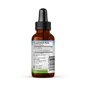 Dosage des gouttes de Complément Alimentaire Herbal Goodness dans une cuillère