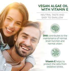 Dosage quotidien de capsules d'huile d'algue Omega 3 FürstenMED