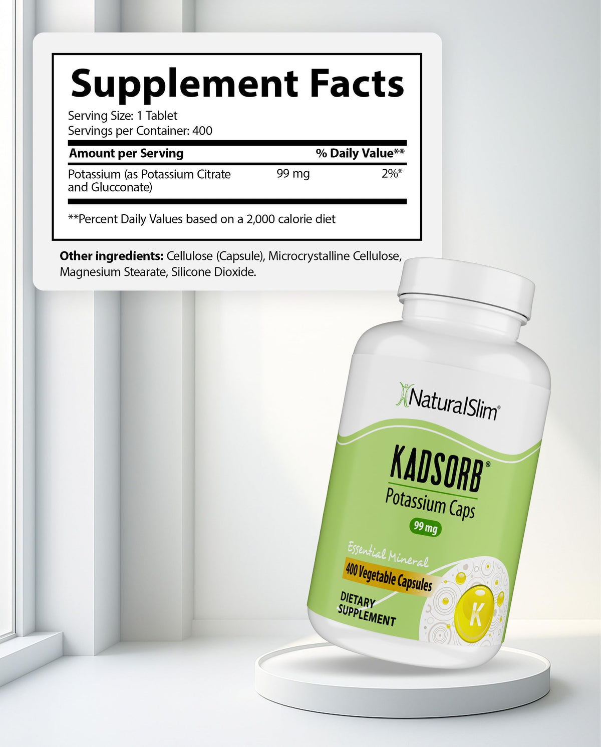 Dosage quotidien recommandé de Kadsorb de NaturalSlim