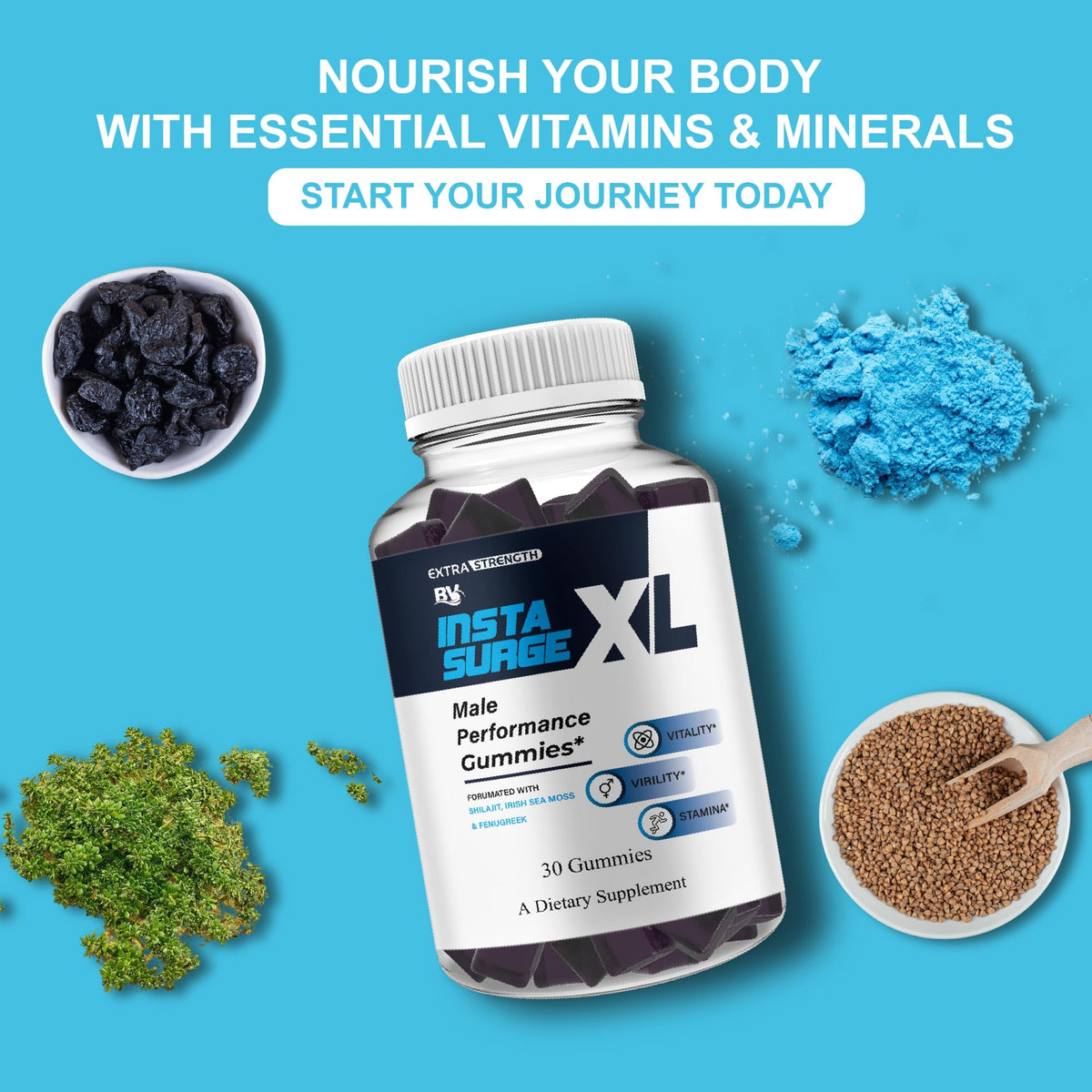 Dosage recommandé de BLUE VIBE Insta Surge XL