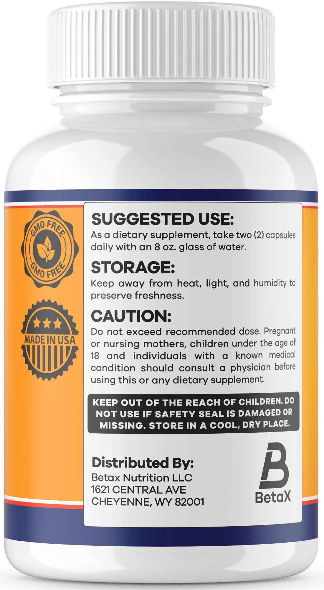 Dosage recommandé de Capsules SodaSlim BetaX