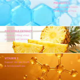 Dosage recommandé de gummies QYGCHUSIN Équilibre Féminin