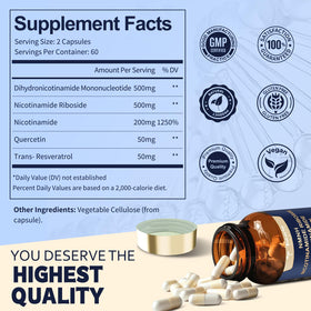Dosage recommandé de Totaria NMNH capsules