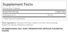 Dosage recommandé des capsules CoQ10 21st Century