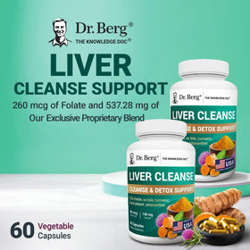 Dosage recommandé des capsules détox foie Dr. Berg Nutritionals