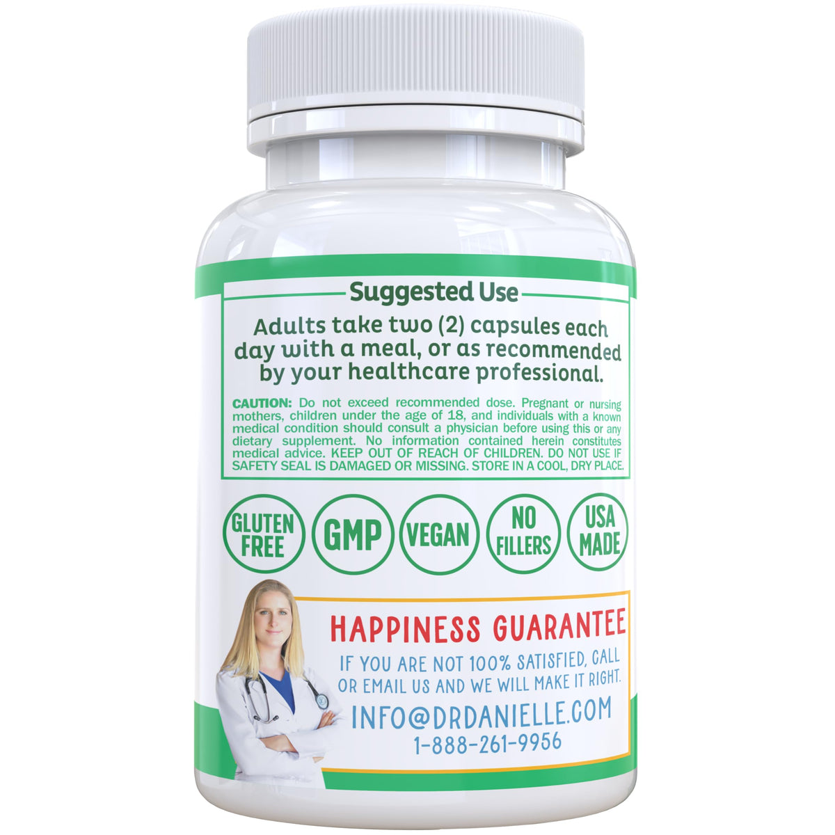 Dosage recommandé du probiotique Doctor Danielle